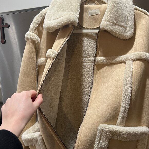 Mother Shearling Coat - Picture 3 of 8